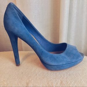 Coach Suede Heels